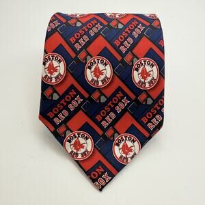 Boston Red Sox Novelty Necktie Eagle Neckwear Mens Tie 58 x 3.75 Baseball MLB